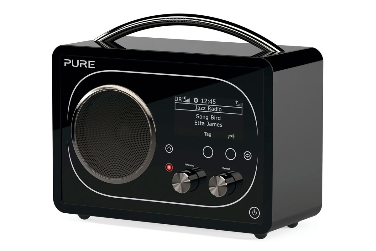 Pure F4 DAB Radio with Bluetooth