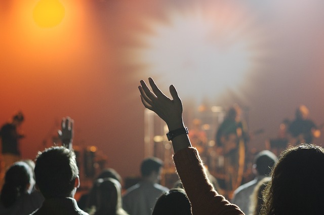 Festival crowd