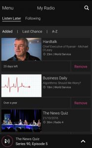 BBC iPlayer Radio App