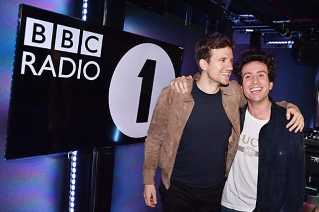 Greg James and Nick Grimshaw