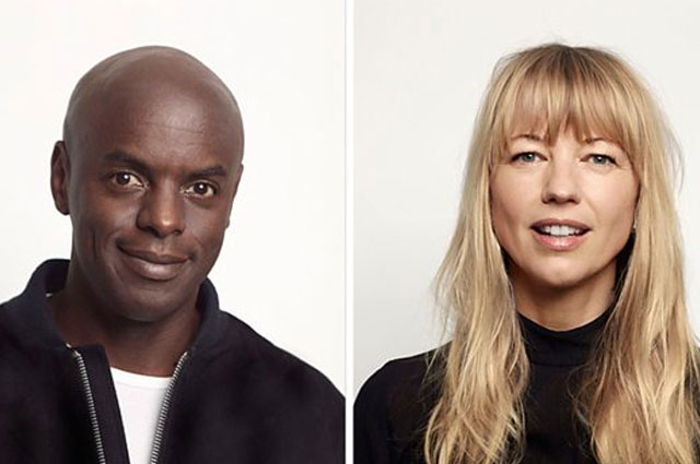 Trevor Nelson and Sara Cox