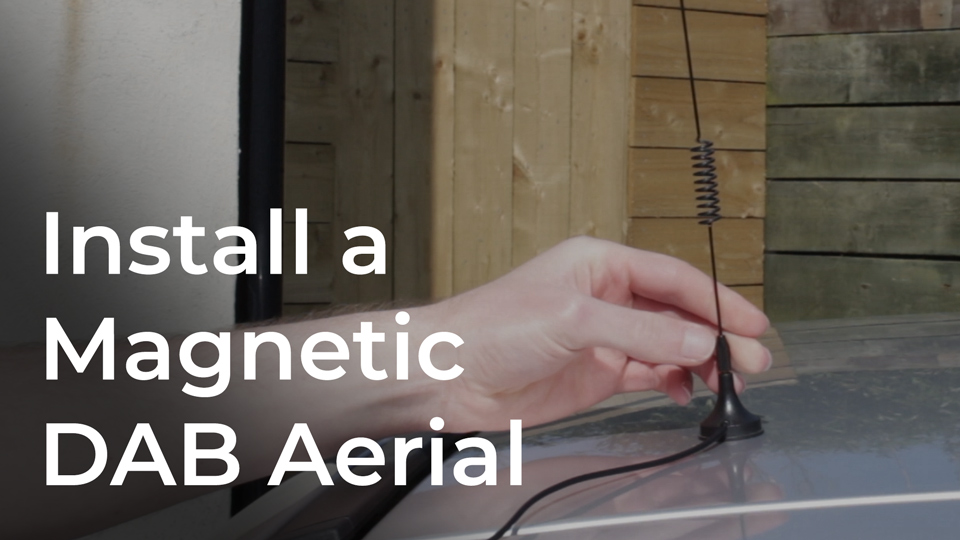 Install a Magnetic DAB Aerial Video