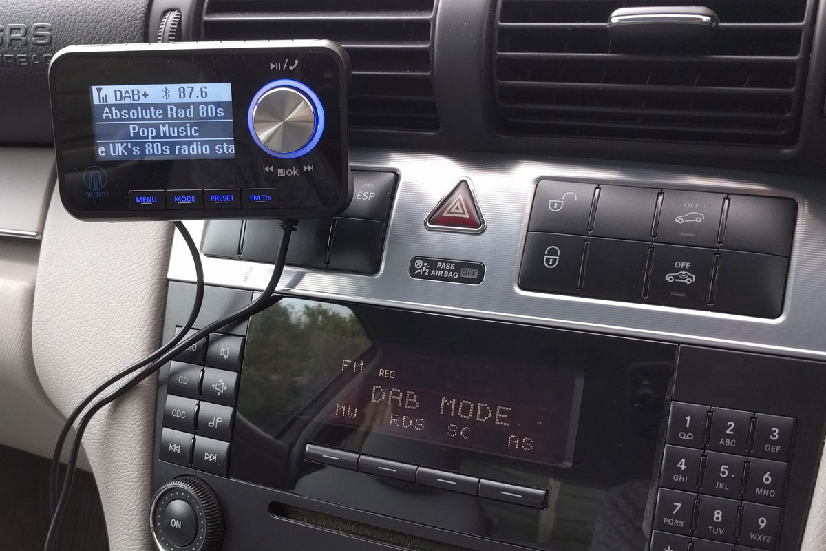 Connecting to the car stereo