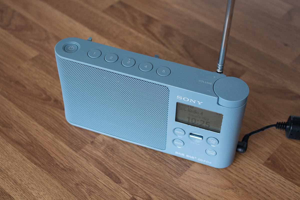 Radio portable DAB/DAB+, XDR-S61D