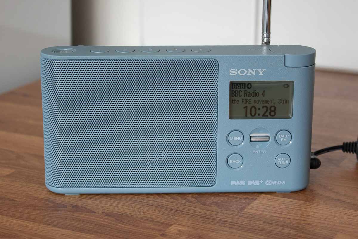 Sony XDR-S41D, Portable DAB/DAB+ Radio