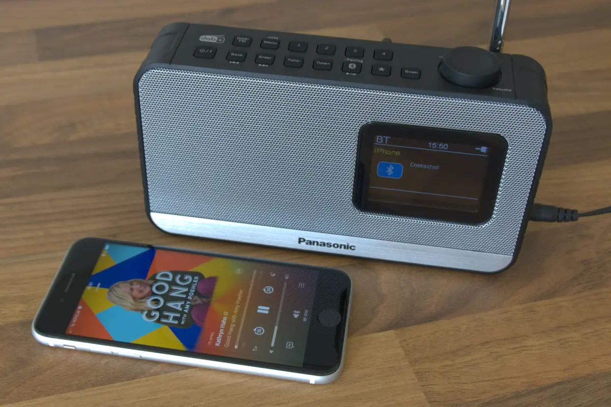 Bluetooth mode on the Panasonic RF-D15